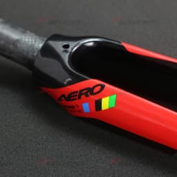 Ullicyc Gloss/Matte 700x25C Rim Brake Round Road Bicycle Full Carbon Fibre Fork Cycling Bicycle Parts Bicycle Fork