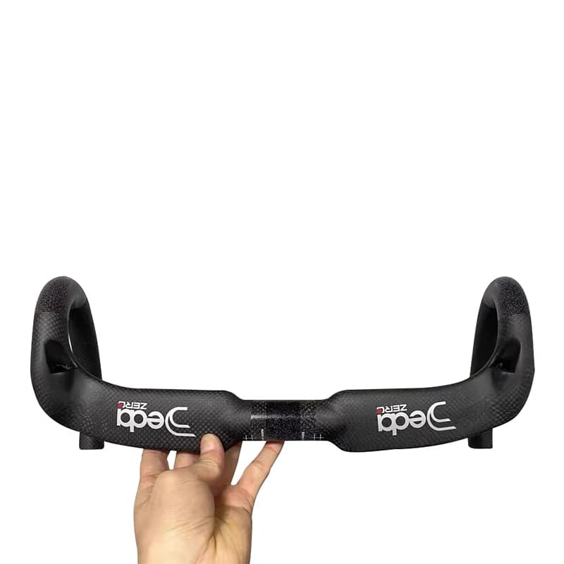 JEDA Zero Full Carbon Fiber Handlebar 380/400/420/440mm Bent Bar 3K Black Matte Finish Road Bike Carbon Handlebar Bicycle Parts