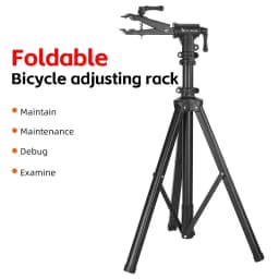 WEST BIKING Bicycle Repair Stand Foldable Indoor Bike Storage Rack Adjustable MTB Road Bike Maintenance Workstand Display Holder