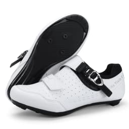 Green Road Bike Shoes Mens Cycling Shoes Quick Ratchet Buckle Compatible with SPD System Pedal  Outdoor Women Red Cyclling Shoes