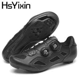 Green Road Bike Shoes Mens Cycling Shoes Quick Ratchet Buckle Compatible with SPD System Pedal  Outdoor Women Red Cyclling Shoes