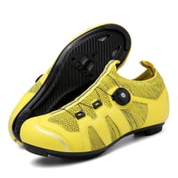 Green Road Bike Shoes Mens Cycling Shoes Quick Ratchet Buckle Compatible with SPD System Pedal  Outdoor Women Red Cyclling Shoes