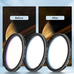 Svbony SV227 2/1.25inch Filter 5nm H-Alpha SII-CCD OIII-CCD Narrow Band for Astronomy Telescope Deep Space Planetary Photography