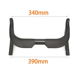 2024 BALUGOE Carbon Fiber Track Cycling Handle Road Bicycle Handlebar TT Fixed Gear Bike Handlebar UD Matt 31.8MM Sports UCI