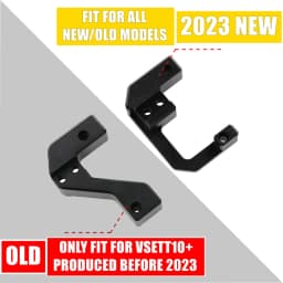 New/Old Directional Steering Damper Bracket for VSETT 10+ Electric Scooter Spare Parts Carbon Fiber Motorcycle Steering Dampers