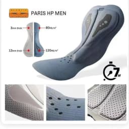 Italian Bicycle Seat Cushion Cycling Pants Summer&Autumn Quick Dry Grey Gel Pad Bike Bib Pants High End Breathable Long Tights