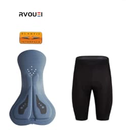 Italian Bicycle Seat Cushion Cycling Pants Summer&Autumn Quick Dry Grey Gel Pad Bike Bib Pants High End Breathable Long Tights