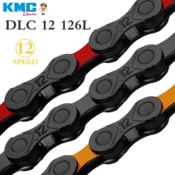 KMC Chain DLC 12 Speed MTB Bike Diamond Chains 126L KMC X12 Speed Chain Mountain Bicycle 12V for Shimano Sram