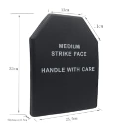 VULPO Tactical Vest Chest Resistant Pad Dummy Palte Airsoft Strike Face Body Armor Protect Insert Plate Hunting Accessories