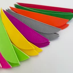 100Pcs 4inch Turkey Archery Feather Fletching Arrow Fletches Hunting Right/Left Wings DIY Carbon Wooden Arrow Accessories