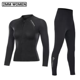 Neoprene 3MM 2MM Men Women Wetsuit Jacket Scuba Diving Suit Surf Snorkeling Underwater Spearfishing Fishing Kitesurf Equipment