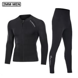 Neoprene 3MM 2MM Men Women Wetsuit Jacket Scuba Diving Suit Surf Snorkeling Underwater Spearfishing Fishing Kitesurf Equipment