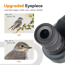 Svbony SV41Pro 28-84x80 Mak Spotting Scope FMC Waterproof Telescopes Camping Equipment for Bird Watching Daily Observation