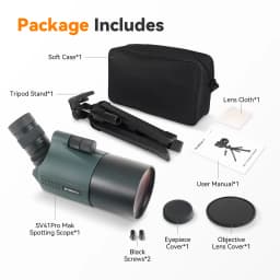 Svbony SV41Pro 28-84x80 Mak Spotting Scope FMC Waterproof Telescopes Camping Equipment for Bird Watching Daily Observation