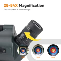 Svbony SV41Pro 28-84x80 Mak Spotting Scope FMC Waterproof Telescopes Camping Equipment for Bird Watching Daily Observation