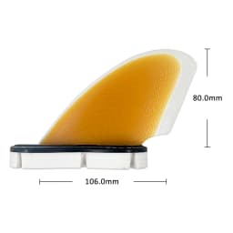 UPSURF FCS 2 Quad Fins RM Surfboard Fins Top Performance Glass Twin Rear Fins+Twin Keels Surf Fins Dual Tabs Surfing 2/4 Fins