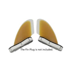 UPSURF FCS 2 Quad Fins RM Surfboard Fins Top Performance Glass Twin Rear Fins+Twin Keels Surf Fins Dual Tabs Surfing 2/4 Fins