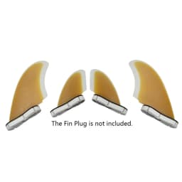 UPSURF FCS 2 Quad Fins RM Surfboard Fins Top Performance Glass Twin Rear Fins+Twin Keels Surf Fins Dual Tabs Surfing 2/4 Fins