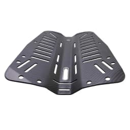 Deluxe Scuba Diving Carbon Fiber Backplate Lightweight Compacted Technical Cave Divers Back Plate