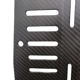 Deluxe Scuba Diving Carbon Fiber Backplate Lightweight Compacted Technical Cave Divers Back Plate
