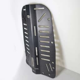 Deluxe Scuba Diving Carbon Fiber Backplate Lightweight Compacted Technical Cave Divers Back Plate