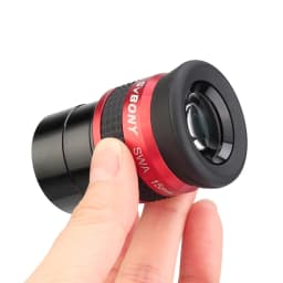 Svbony SV154 Telescope Eyepiece, 70° Wide Angle Eyepieces 15mm, 1.25 Inch FMC Achromatic Eyepiece for Telescope Accessories