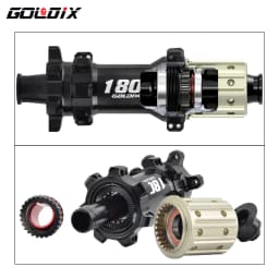 GOLDIX M180 52T Ratchet Bicycle Hub 6-Bolt Disc Brake 28Hole Straight pull Spoke Sealed Bearing HG/XD/MS Hub body 142X12 148X12