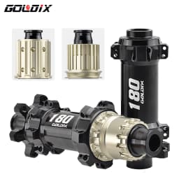 GOLDIX M180 52T Ratchet Bicycle Hub 6-Bolt Disc Brake 28Hole Straight pull Spoke Sealed Bearing HG/XD/MS Hub body 142X12 148X12