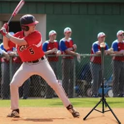 Baseball Batting Tee Tripod Adjustable Tripod Stand Tee for Hitting Training Practice Portable Foldable for Adult Kids Beginner