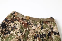 Ainfad Men's Winter Hunting Light Insulation Trousers Camouflage Long Down Pants
