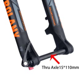 Bolany Bike Fork 27.5 29 Inch Pneumatic Shock Absorber Damping BOOST Barrel Shaft Magnesium Alloy 175mm 160mm Travel Disc Fork