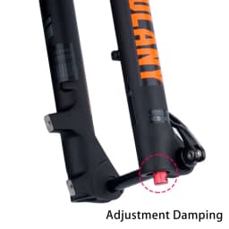 Bolany Bike Fork 27.5 29 Inch Pneumatic Shock Absorber Damping BOOST Barrel Shaft Magnesium Alloy 175mm 160mm Travel Disc Fork