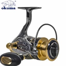 Okuma Baoxiong Rotary Reel 18KG Resistance 13+1 Ball Bearing Sea Fishing Spinning Wheel Type Metal Wire Cup Sub Fish Wire Wheel