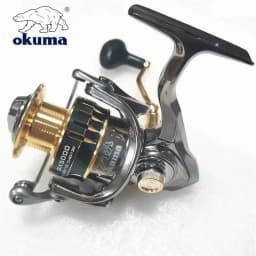 Okuma Baoxiong Rotary Reel 18KG Resistance 13+1 Ball Bearing Sea Fishing Spinning Wheel Type Metal Wire Cup Sub Fish Wire Wheel