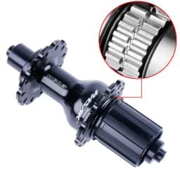 Pasak 700C Road Bike Hubs DT 54T Star Ratchets Front 20h Rear 24h O.L.D 100-130mm QR