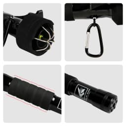 Squid Gaff Anchor Hook Carbon Preventive Retractable Six Hooks Corrosion Squid Hook Fishing Gaff Cuttlefish Bar Tip Hook