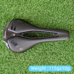 RYET Full Carbon 3D Printed Bike Saddle 250mm*140MM 115g 7*9mm Carbon 3D Printed Bicycle Seat MTB Gravel Road Saddle Bike Parts