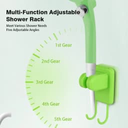 Camping Shower Pump RV Outdoor Shower Kit Camp Shower W/Full Screen Intelligent Digital Display Adjustable 6000mAh Shower Kit