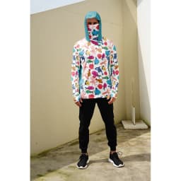 Fishing Shirts Long Sleeve Hoodie UPF 50+ T-shirt Tops Sun Protection Jersey Men's Face Mask Fishing Clothes