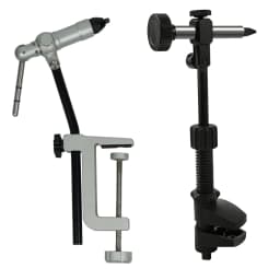 True Rotary Fly Tying Vise and Fly Tying Pedestal Base for Clamp Base for Travel Professionals Beginners