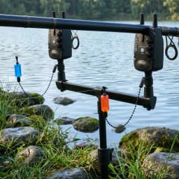 Hirisi S8 Carp Fishing Alarm 1+4 Set Waterproof Bite Alarm 2 Way Remote Control Bite Indicator Fishing Accessories
