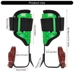 Tree Climbing Spikes Spur Tool with Adjustable Belt Climbing Pedal Tool