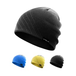 WRELS Outdoor Sports Hat Winter Cycling Fleece Hats Men Winter Warm Head Hat Windproof Skiing Cycling Camping Bicycle Cap Men Ha
