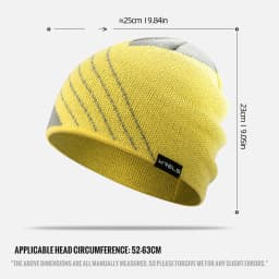WRELS Outdoor Sports Hat Winter Cycling Fleece Hats Men Winter Warm Head Hat Windproof Skiing Cycling Camping Bicycle Cap Men Ha