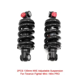 Original 1800LBS Adjustable Shock Absorber 135mm KKE For Teverun Fighter Mini /Mini PRO E-Scooter Hydraulic Suspension Parts
