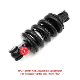 Original 1800LBS Adjustable Shock Absorber 135mm KKE For Teverun Fighter Mini /Mini PRO E-Scooter Hydraulic Suspension Parts