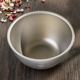 Keith-Ultralight Portable Titanium Double-Wall Bowl, Outdoor Picnic Camping Tableware Titanium Rice Soup Bowl 550ml, Ti5354