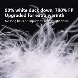Naturehike 90% Duck Down Pants 700FP Yushang Double Side Zipper Warm Insulation Pant Waterproof Windproof Winter Outdoor Trouser