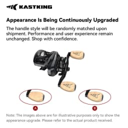 KastKing Royale MegaTron Long Cast Baitcasting Reel 7.2:1Gear Ratio Reel Freshwater Aluminum Spool 8 KG Drag Fishing Coil