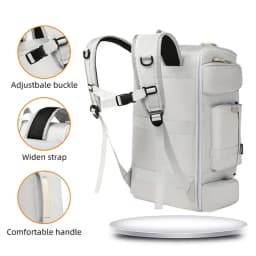 Large Capacity Fitness Bag, Travel Backpack, Dry Wet Separation Shoulder Bag, Outdoor Sports, Fishing, yoga Training Bag